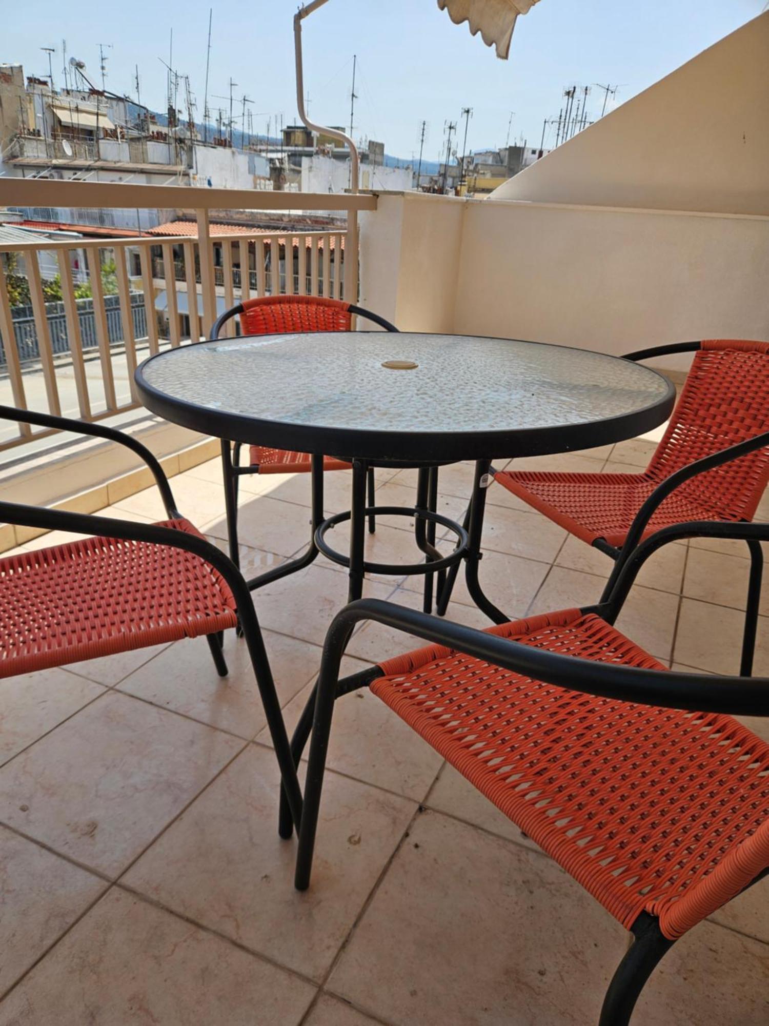 Koukoufli Penthouse 2Bds Apartment Thessaloníki Luaran gambar